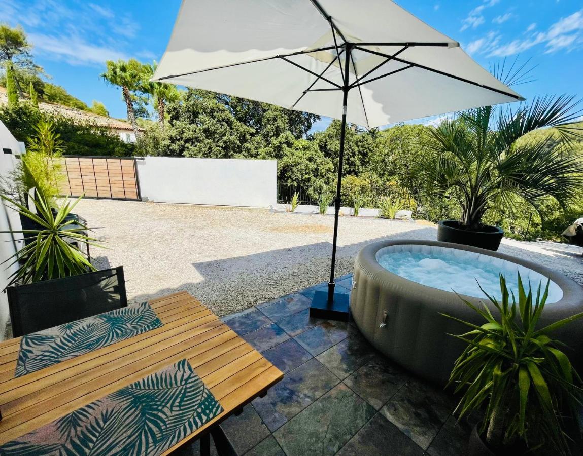 Villa Les Oliviers Spa Privatif Bandol Exteriér fotografie